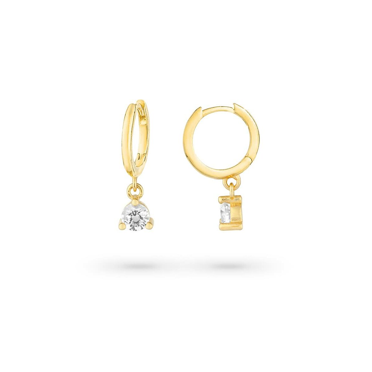 Orecchini Donna Radiant RY000069 in Acciaio Dorato con Pendente – 2 cm
