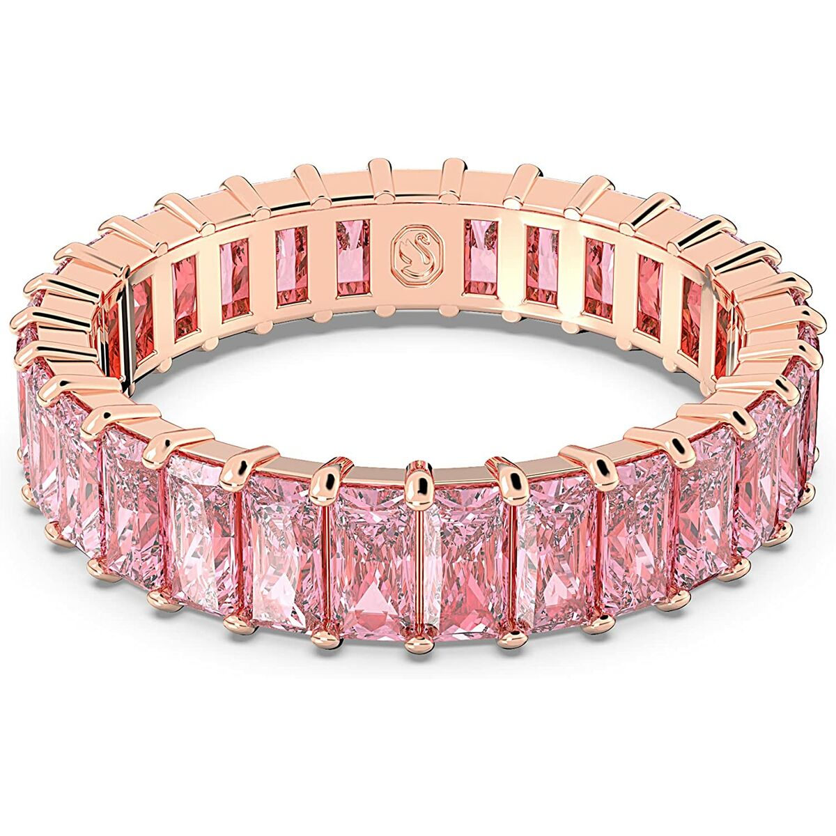 Anello Donna Swarovski 5647589 Rosa/Oro Rosa – Misura 15