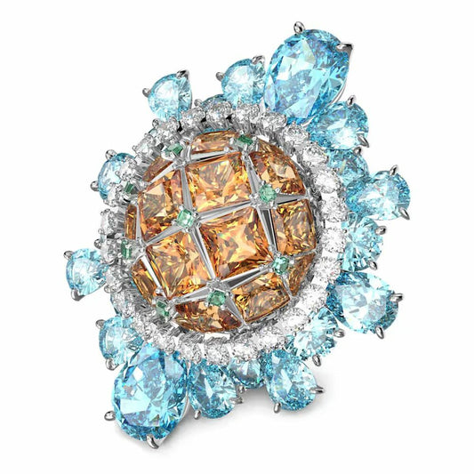 Anello Donna Swarovski 5618271 Multicolor  B – Misura 15