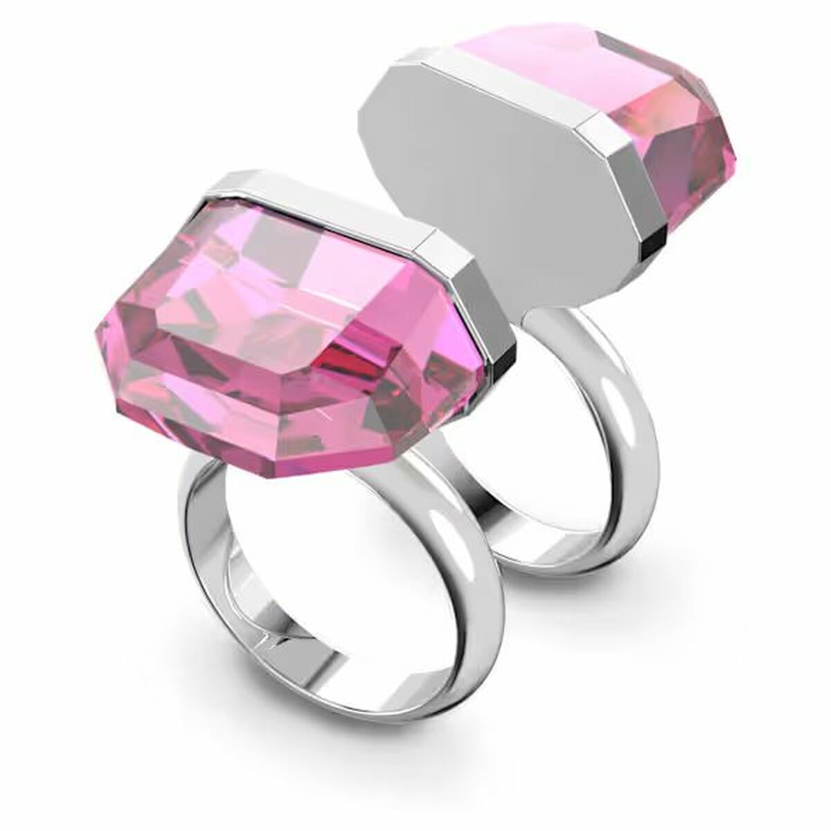 Anello Donna Swarovski 5633634 con Cristallo Rosa – Misura 12